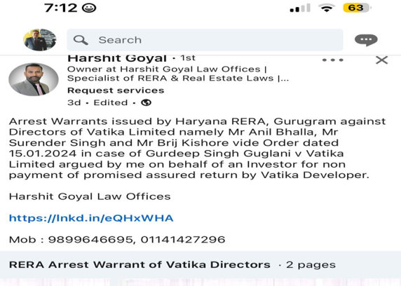 Arrest Warrent
